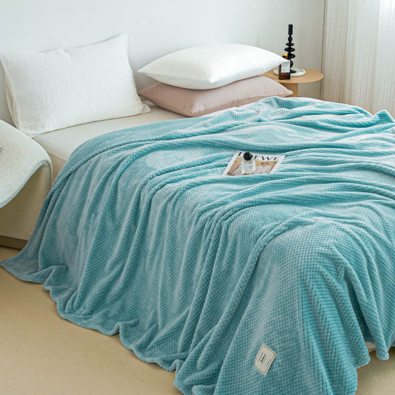 Decorative Ultra-Plush Textured Throw Blanket Homeandso