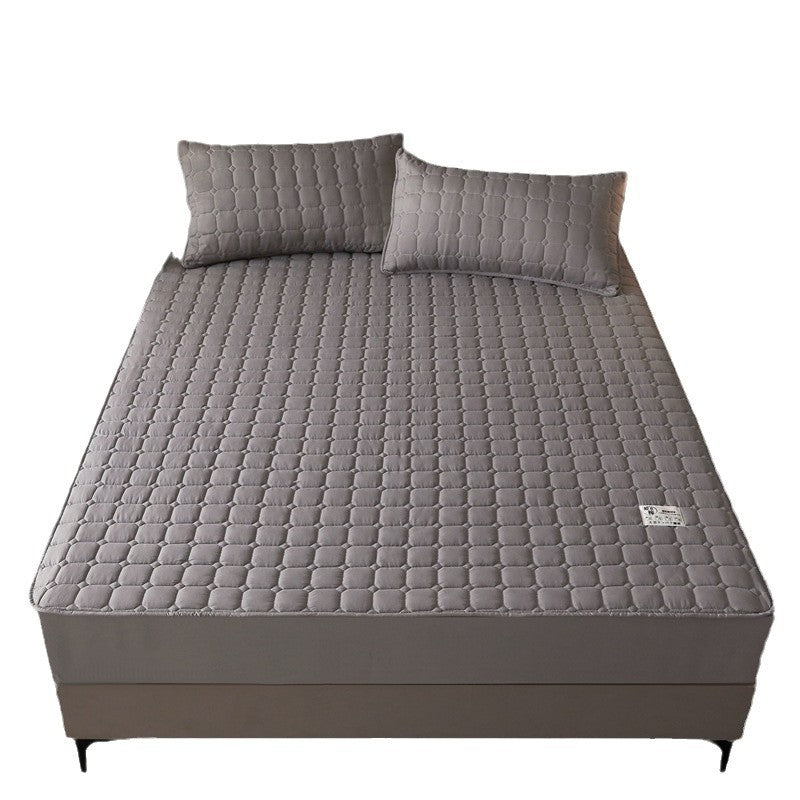Decorative Quilted Mattress Topper Homeandso