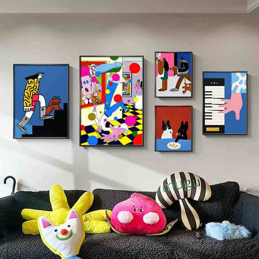 Artistic Animal-Themed Framed Wall Art Homeandso
