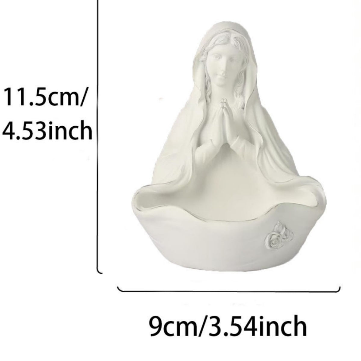 Decorative Virgin Mary Planter Homeandso