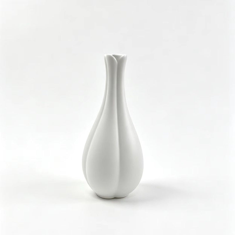 Elegant Minimalistic Tulip-Shaped Vase