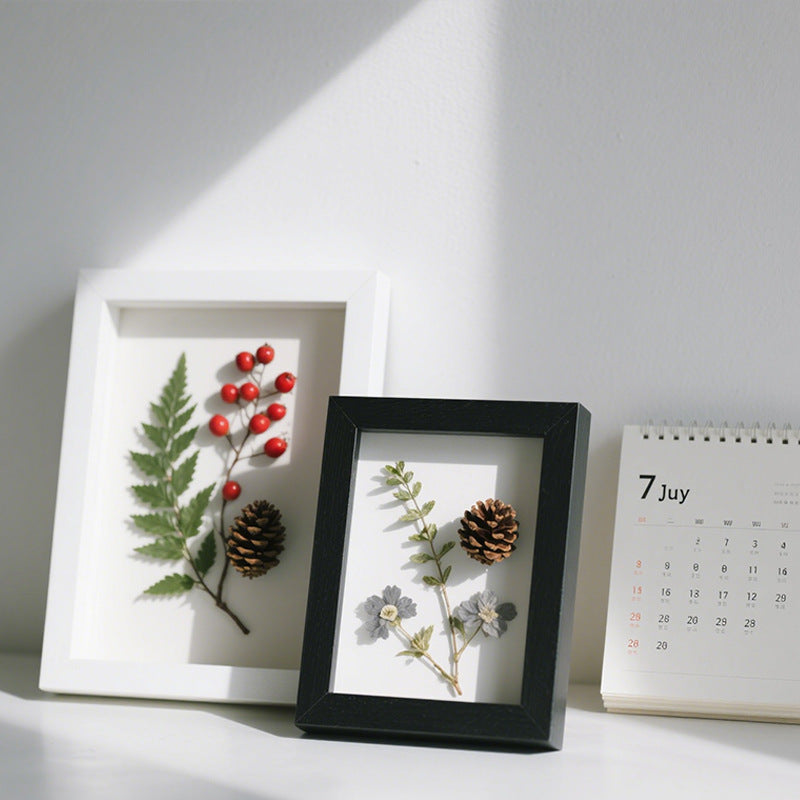 Framed Botanical Art Display