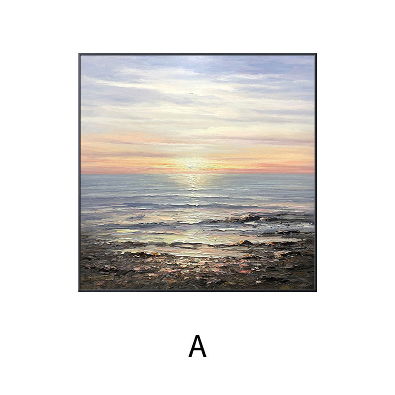 Coastal Sunrise Landscape Wall Art Homeandso