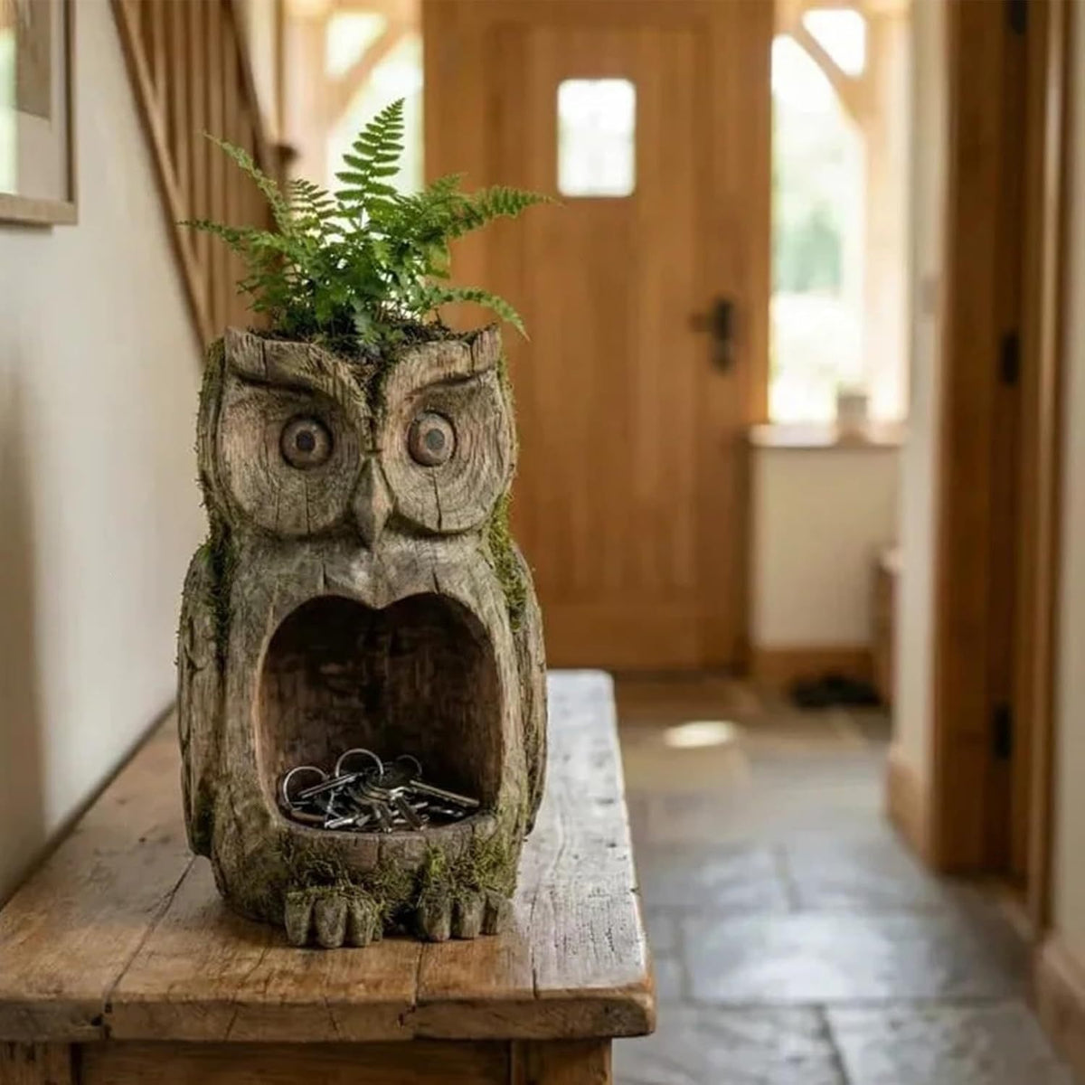 Decorative Owl Planter Homeandso