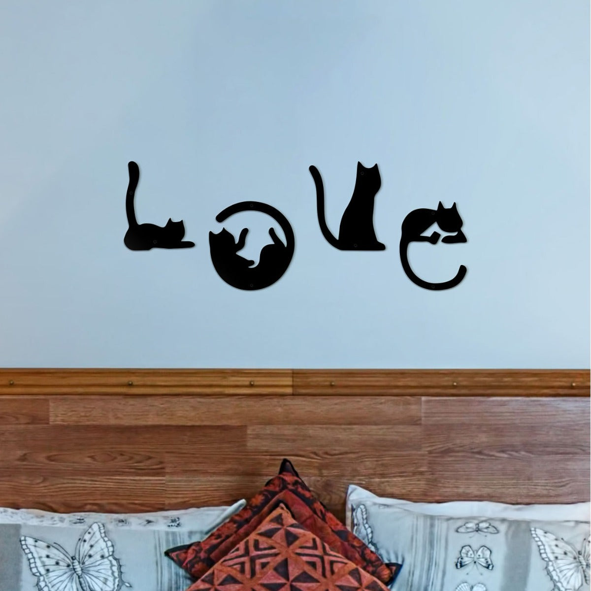 Cat-Themed Love Wall Art Homeandso