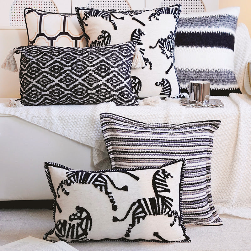 Abstract Swirl Decorative Pillow