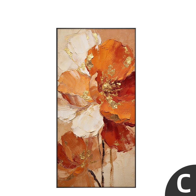 Floral Abstract Canvas Wall Art Homeandso