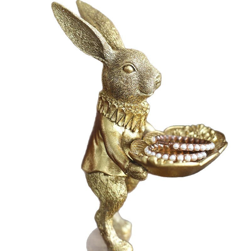 Decorative Rabbit-Inspired Phone Holder Homeandso