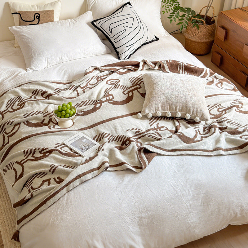 Abstract Pattern Throw Blanket