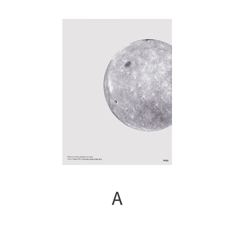 Celestial Moon Art Print Homeandso