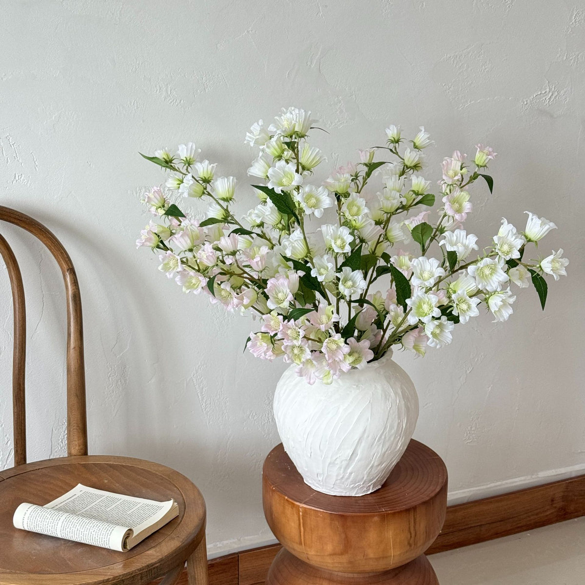 Artistic Faux Floral Stem Arrangement