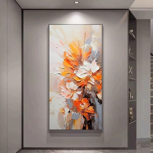 Abstract Floral Canvas Art Homeandso