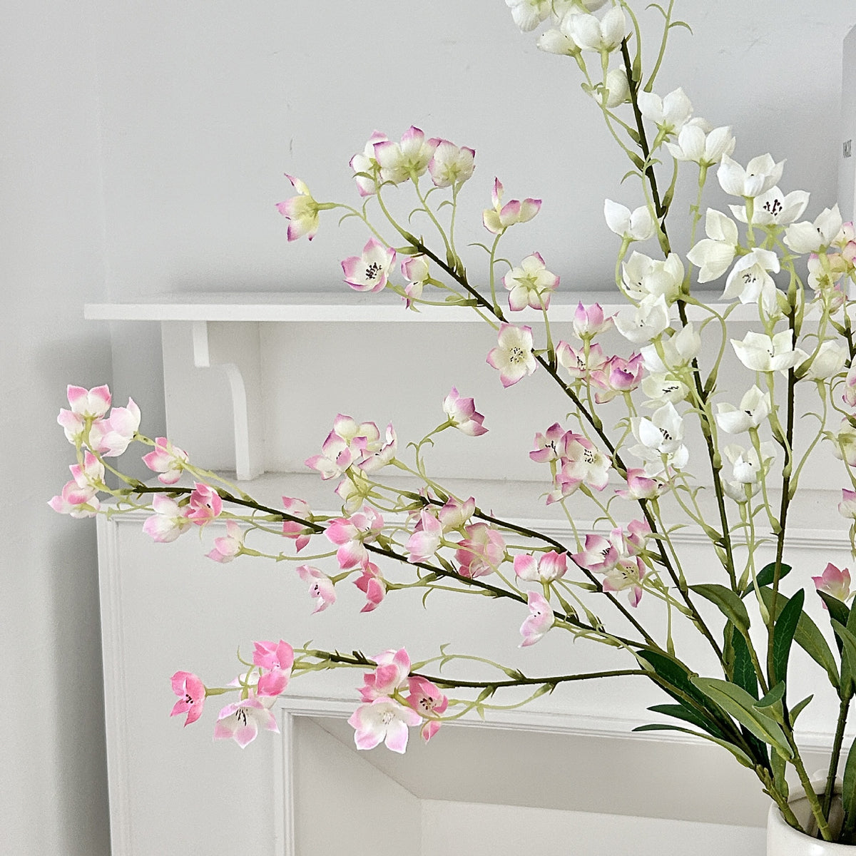 Realistic Orchid Flower Stem Arrangement