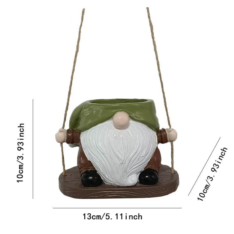 Playful Gnome Planter Homeandso