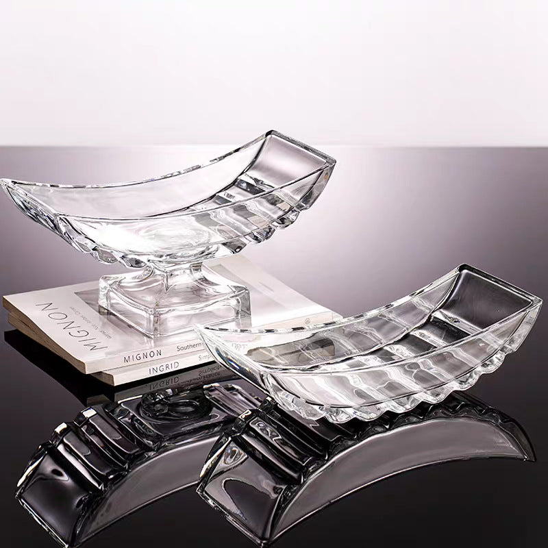 Elegante dekorative Glas-Vase
