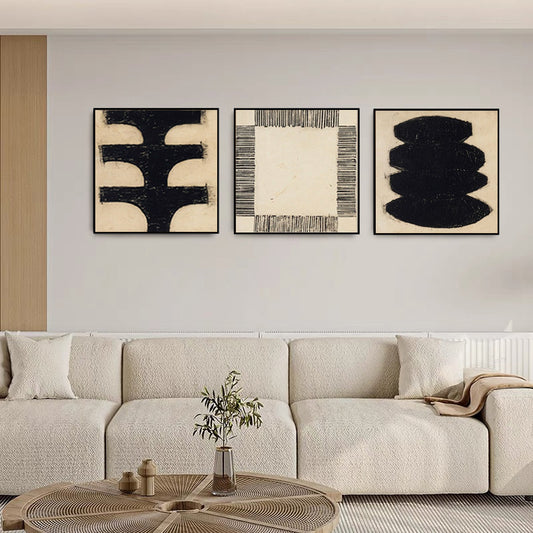 Abstract Textured Canvas Art Print Homeandso