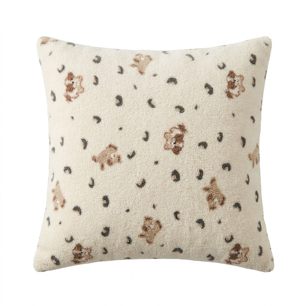 Luxueus Dierenprint Pluche Deken Set