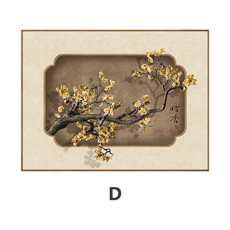 Elegant Framed Floral Blossom Art Print Homeandso