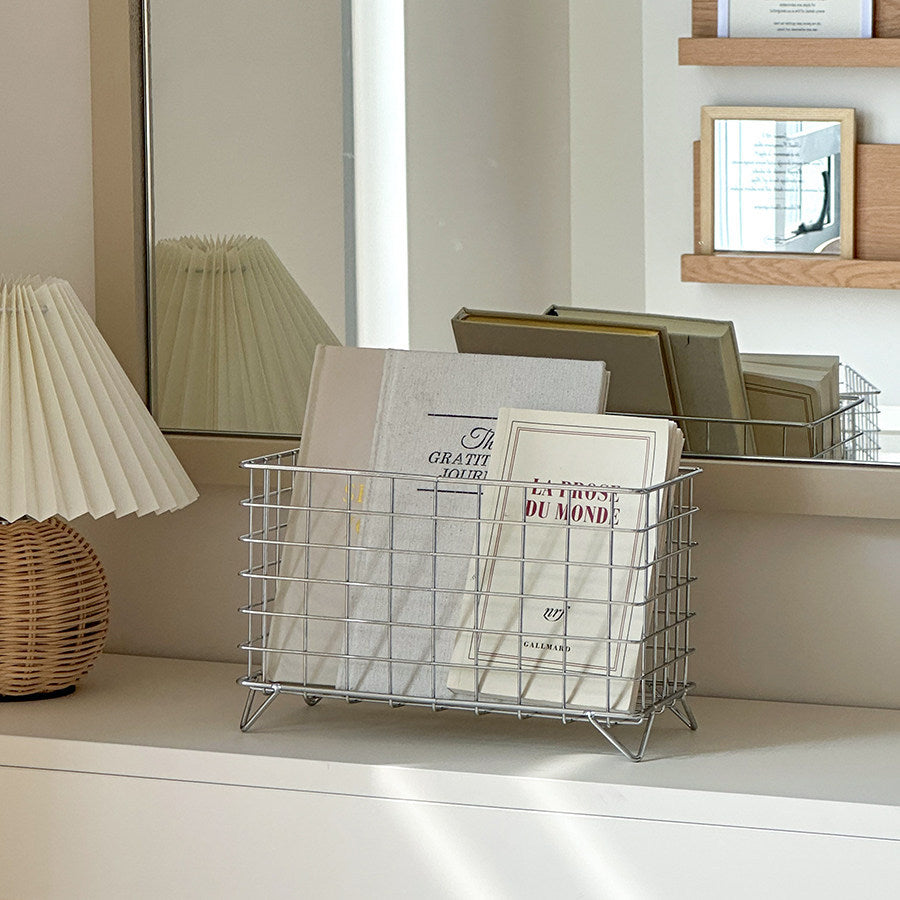 Stylish Metal Wire Storage Basket