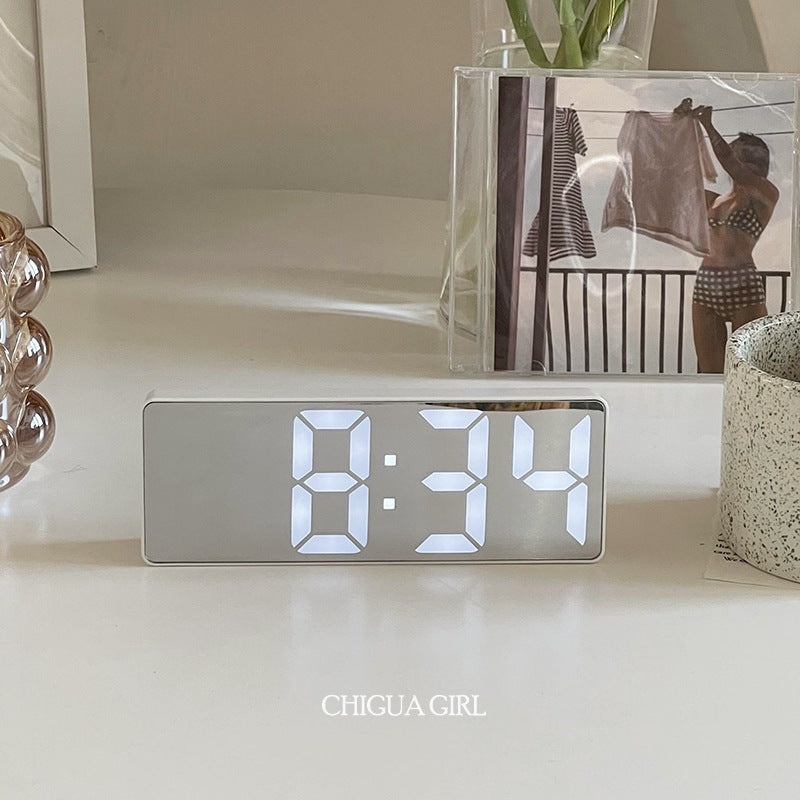 Digital Desk Clock with Adjustable Brightness