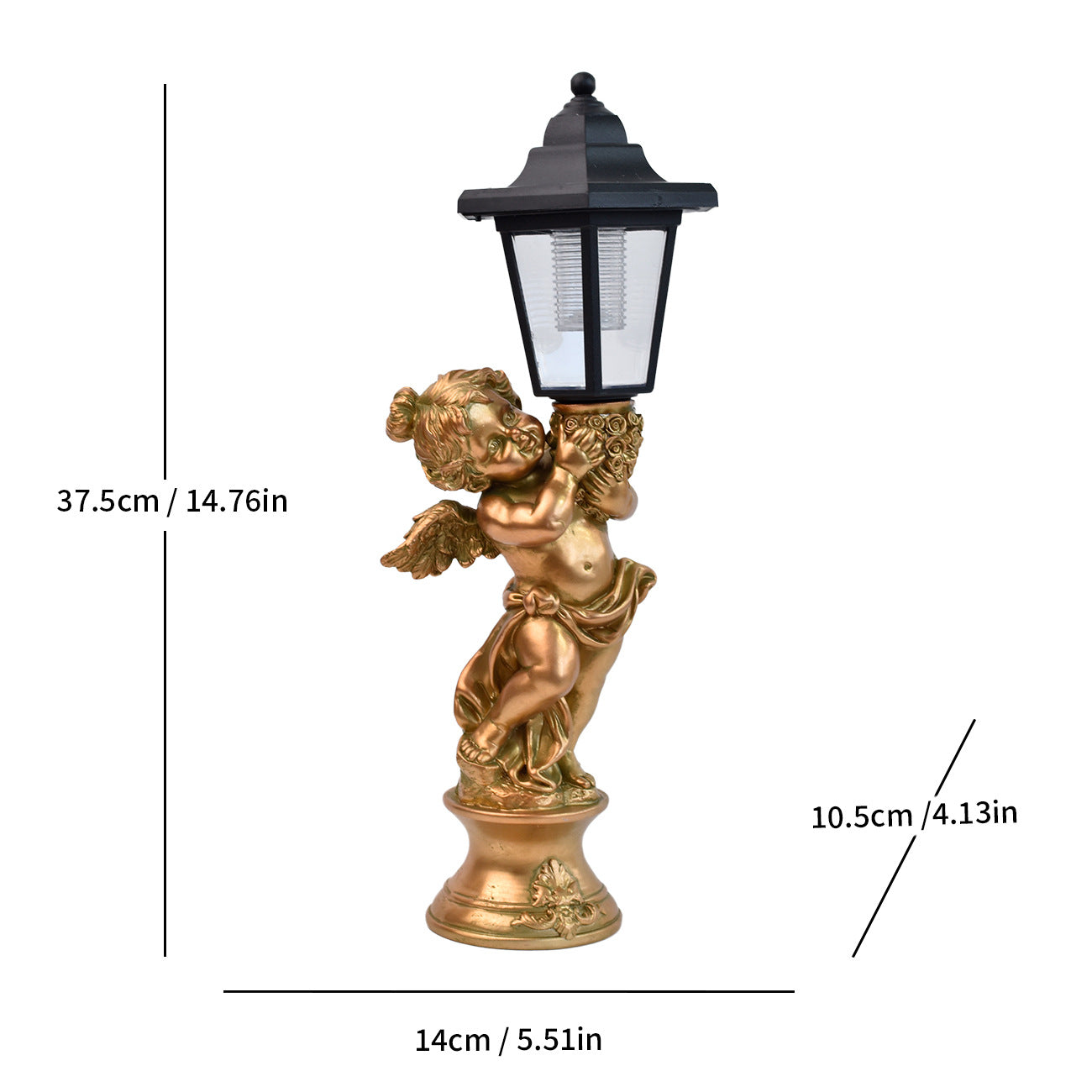 Decorative Solar Garden Lantern Homeandso