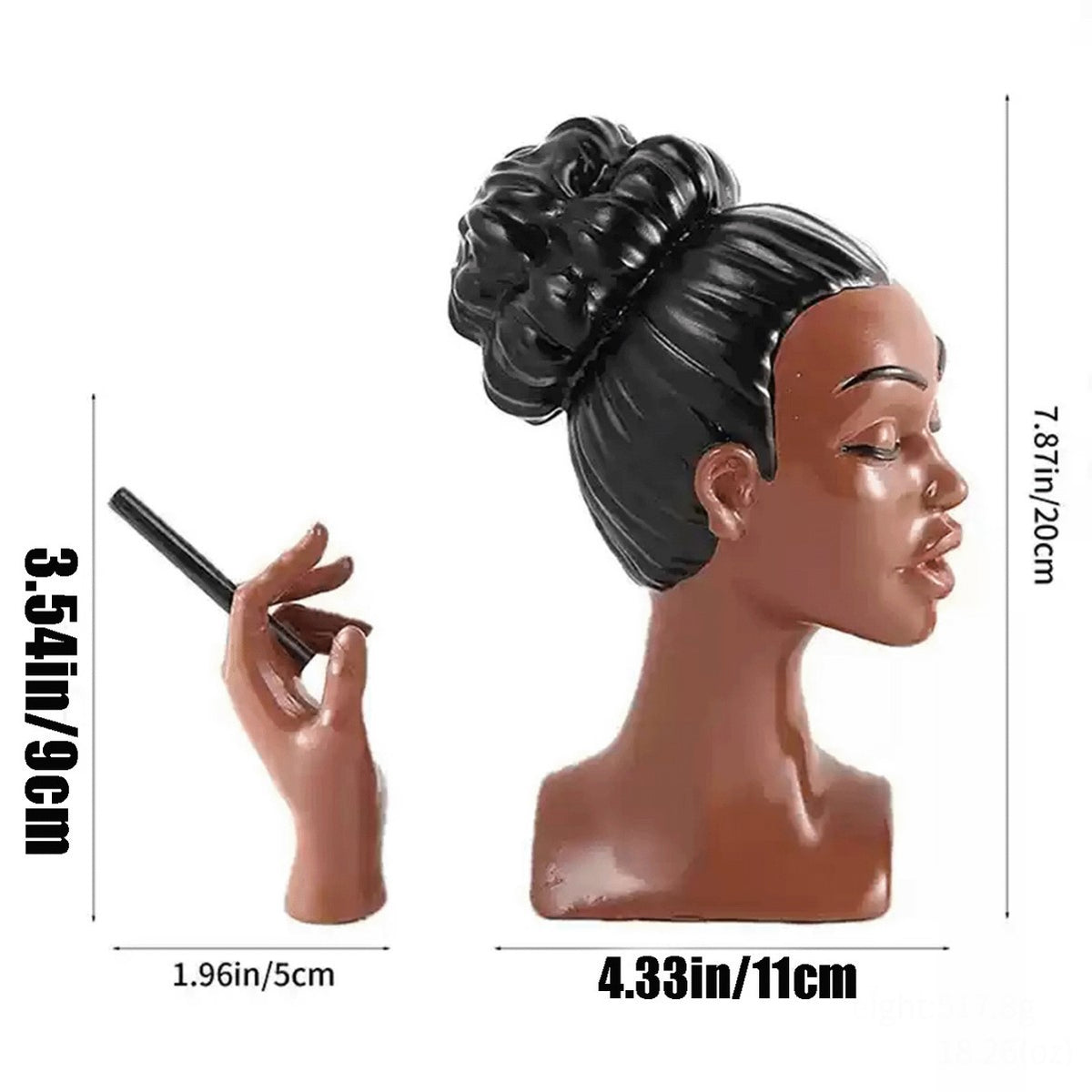 Decorative Artistic Hair Stylist Figurine Homeandso