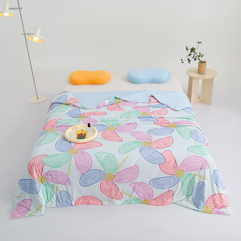 Decorative Floral Pattern Bedspread Homeandso