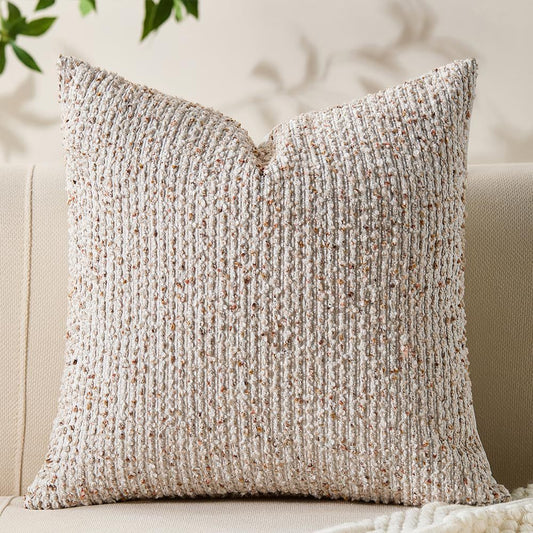 Textured Knit Throw Pillow