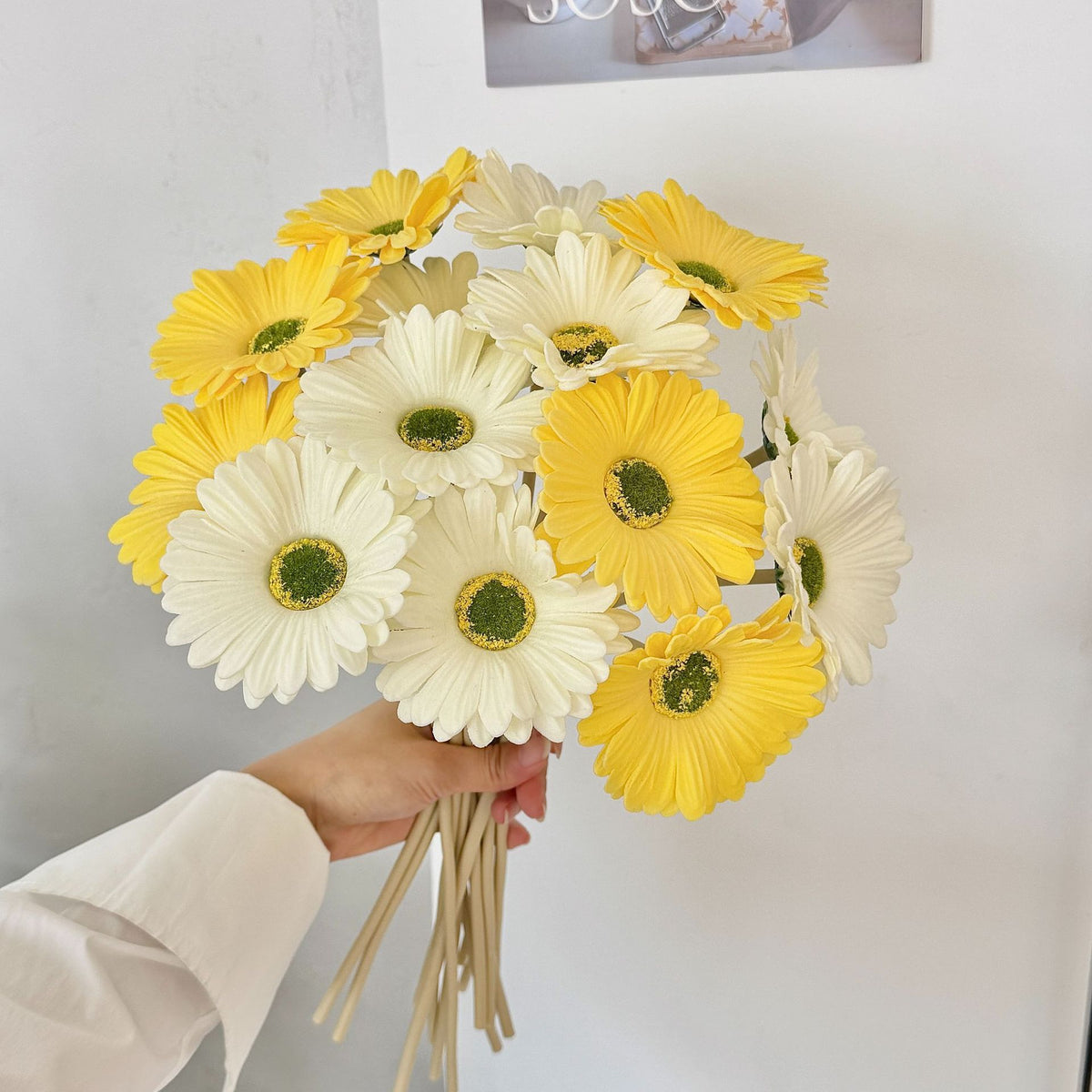 Decorative Faux Flower Stem for Home Decor
