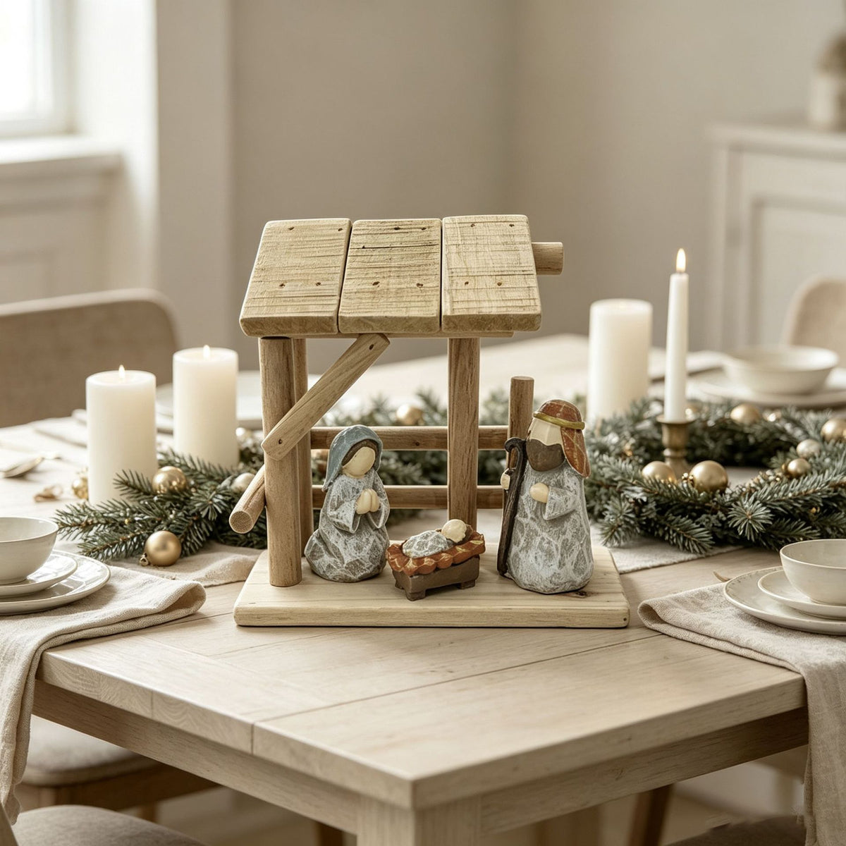 Decorative Nativity Scene