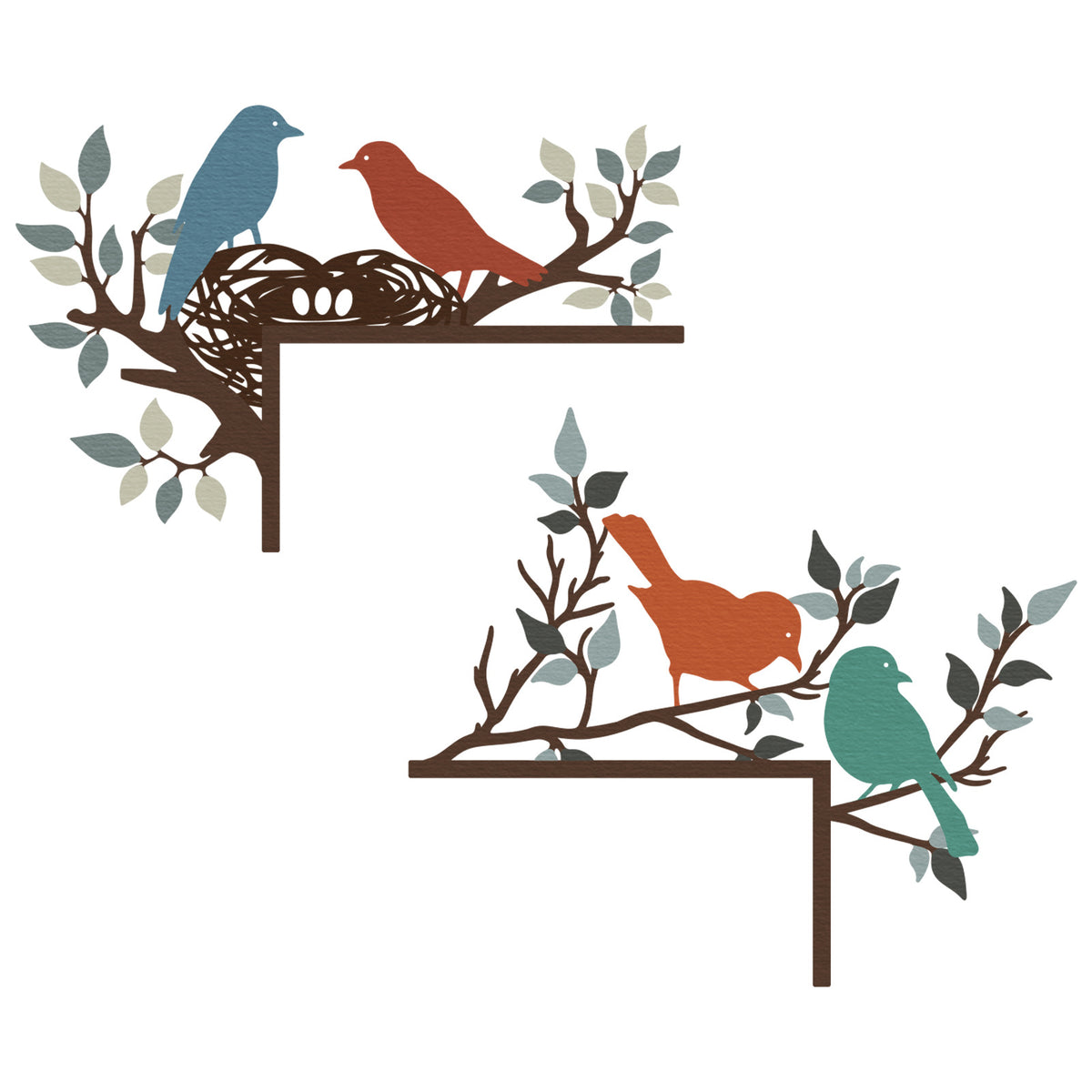 Decorative Bird Nest Wall Shelf Homeandso