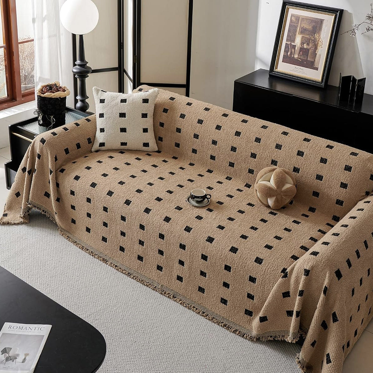 Abstract Patterned Throw Blanket