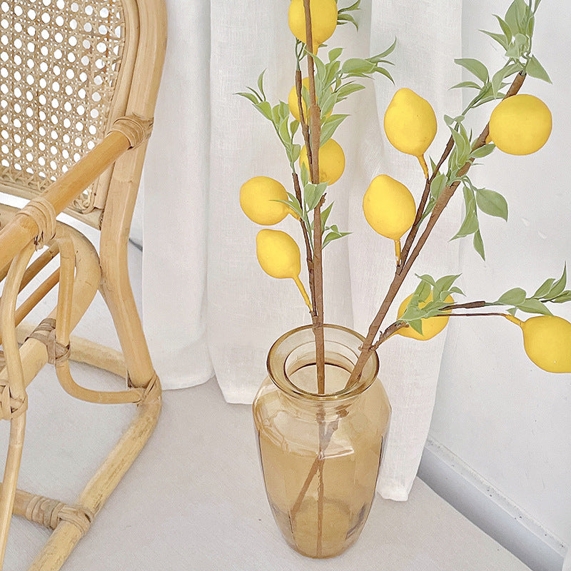 Decorative Lemons Floral Stem