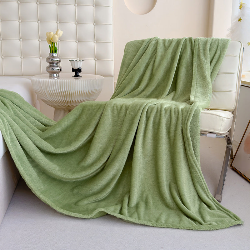 Cozy Microfiber Throw Blanket