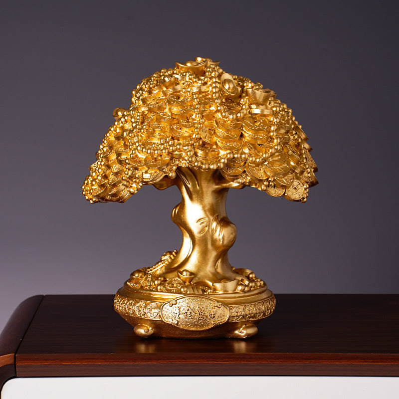 Decorative Fortune Tree Sculpture Homeandso