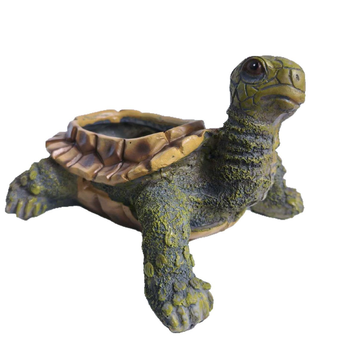 Turtle-Shaped Decorative Planter Homeandso