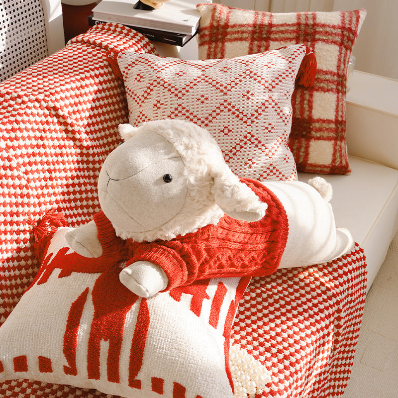 Bohemian-Inspired Decorative Throw Pillow