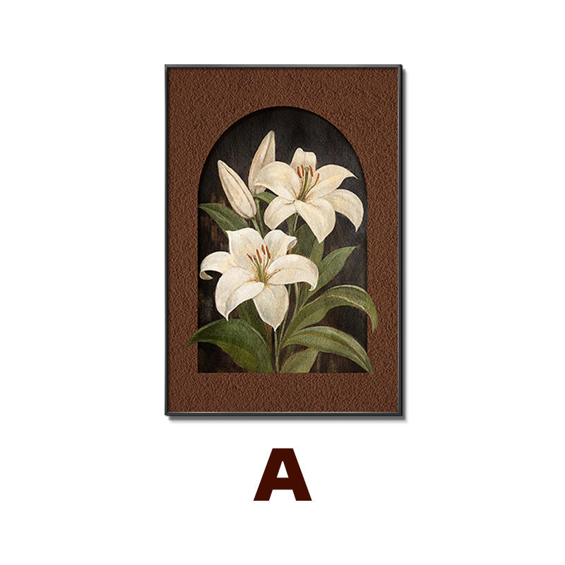 Floral Embellished Framed Wall Art Homeandso
