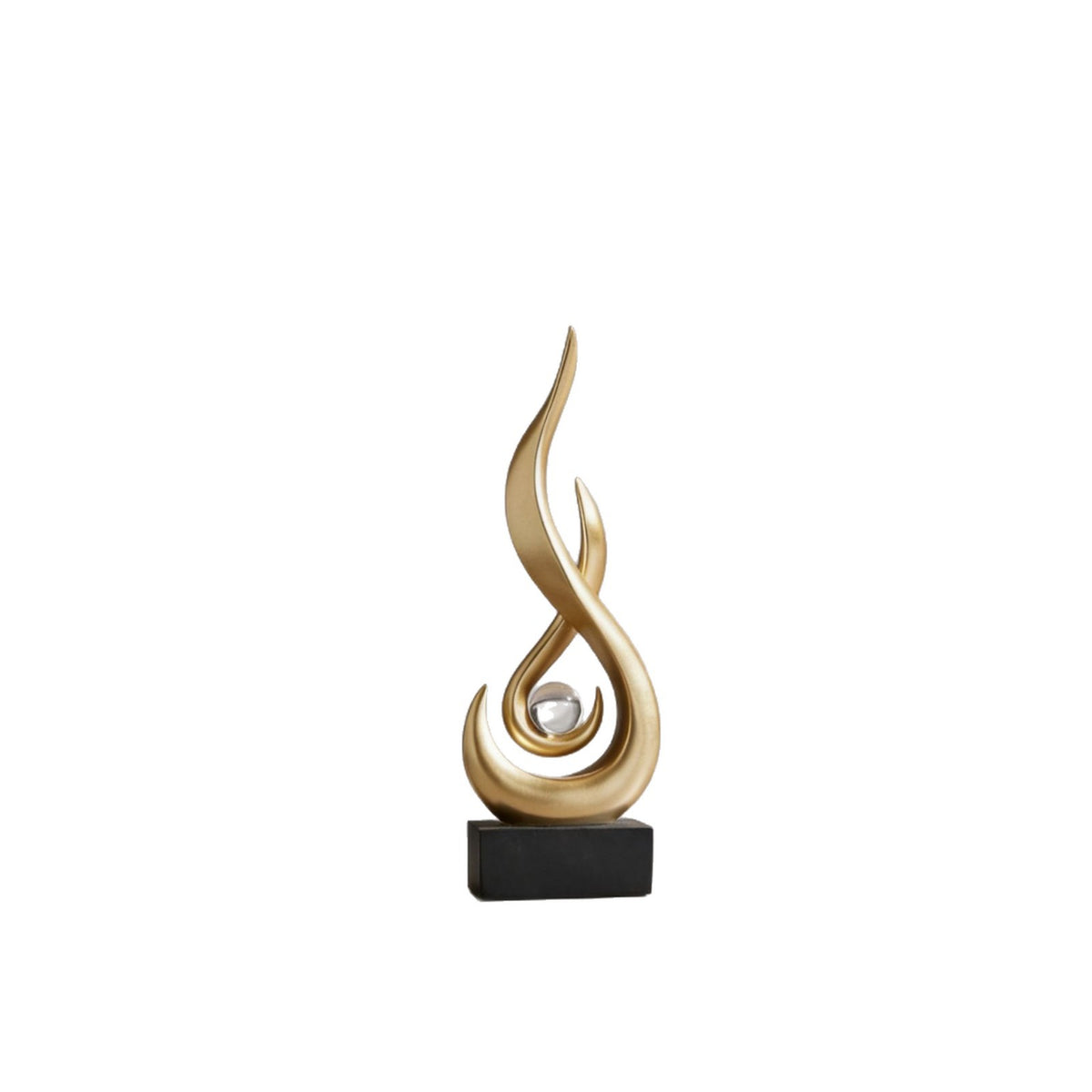 Elegant Abstract Decorative Sculpture Homeandso