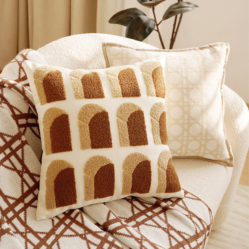 Floral Patterned Decorative Cushion