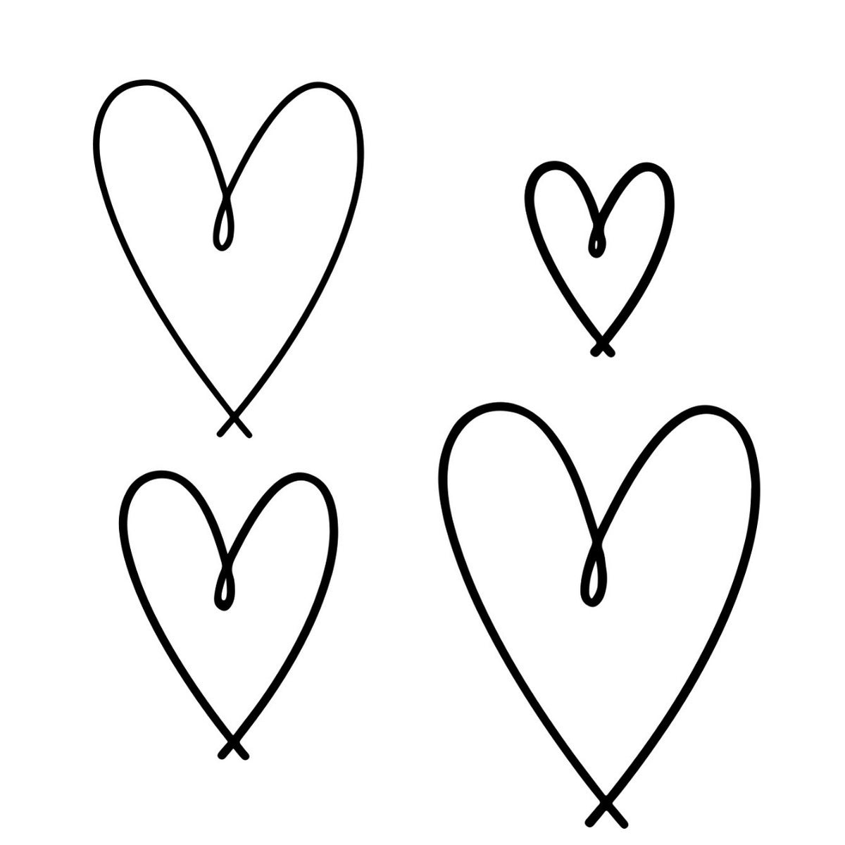Heart-Shaped Decorative Wall Art Homeandso