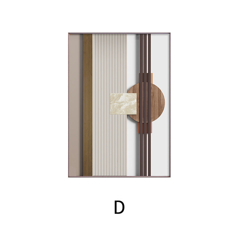 Abstract Geometric Framed Wall Art Homeandso