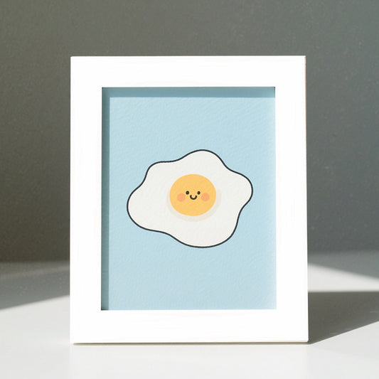 Whimsical Egg Art Frame