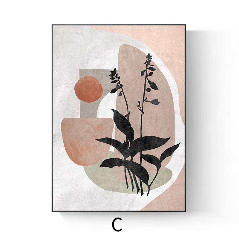 Abstract Botanical Wall Art Homeandso