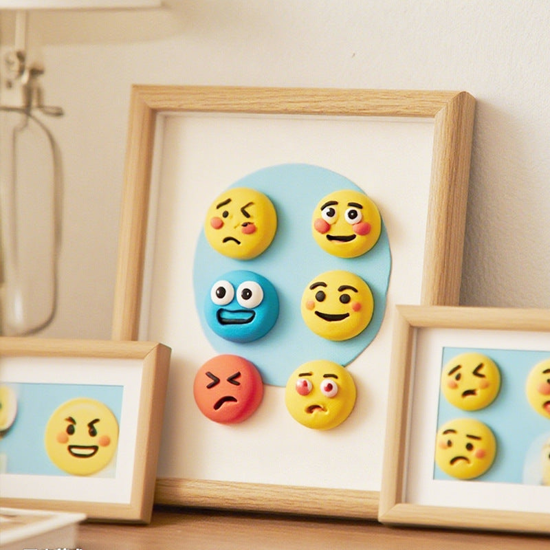 Decorative Emoji Art Piece