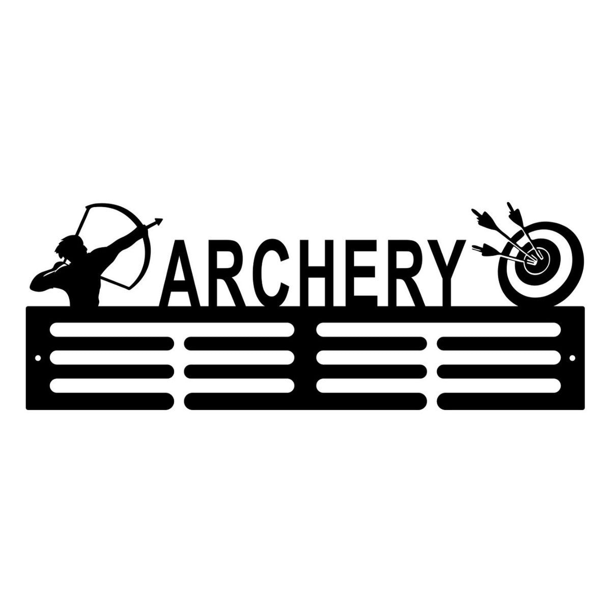 Archery Themed Wall Storage Rack Homeandso