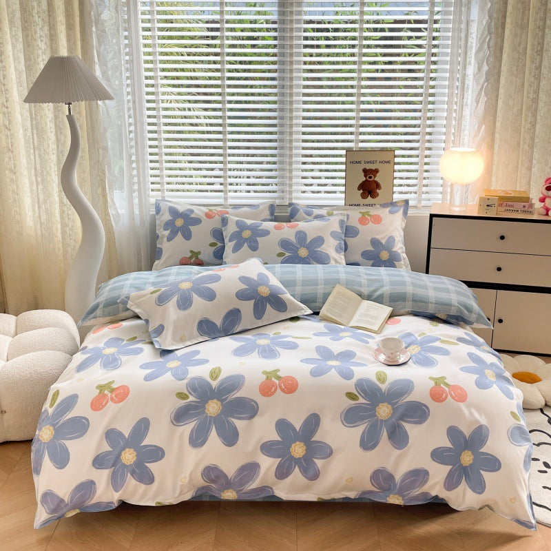 Playful Cartoon Bear Bedding Set Homeandso