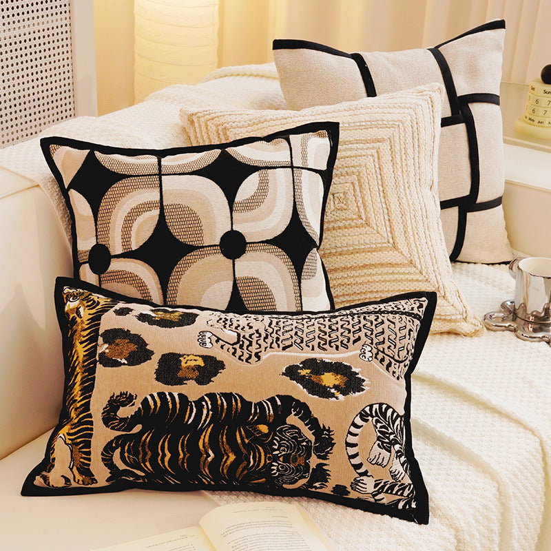Decorative Animal Print Accent Pillow