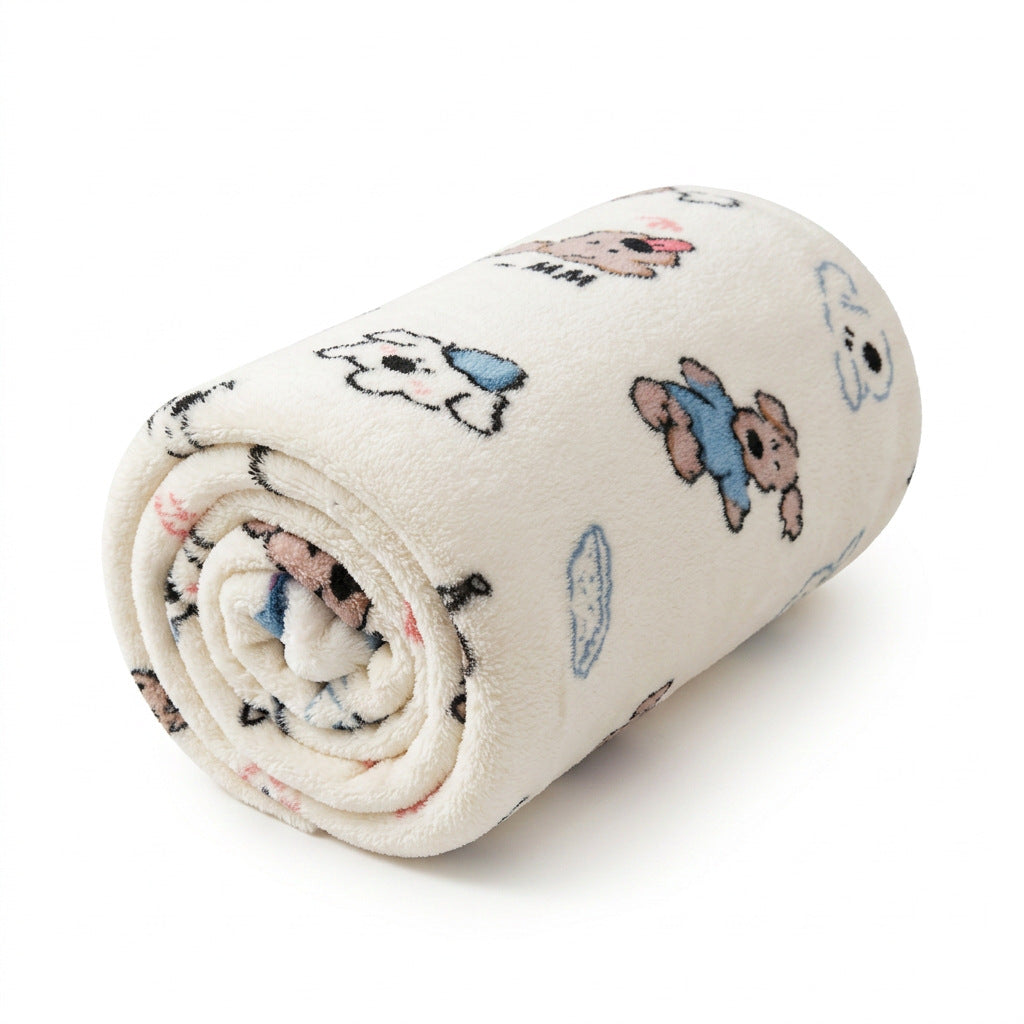 Schattige Cartoon Print Slaapdeken