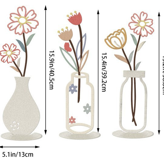 Stylish Floral Decorative Vase Homeandso